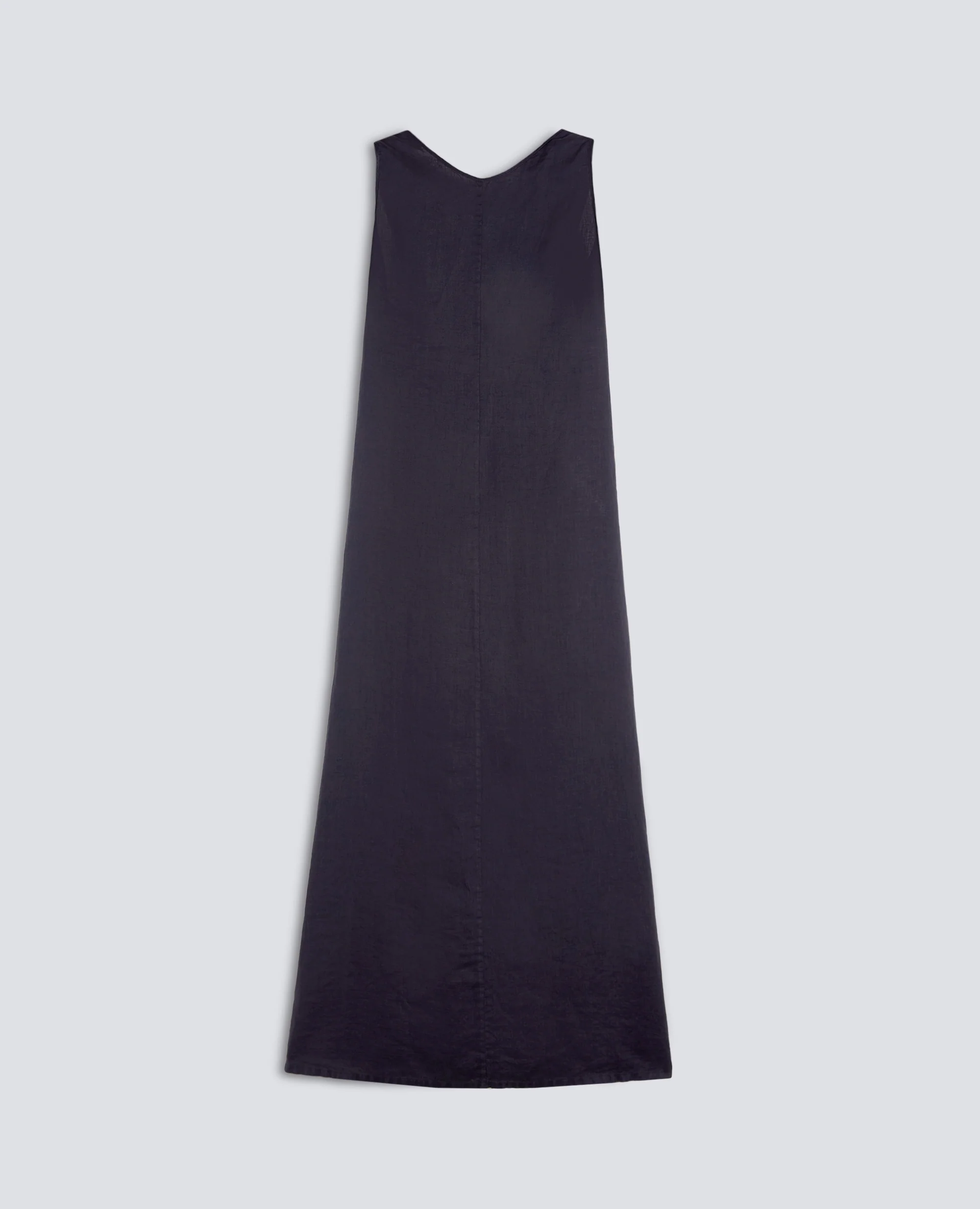 ABITO LUNGO IN LINO - NAVY