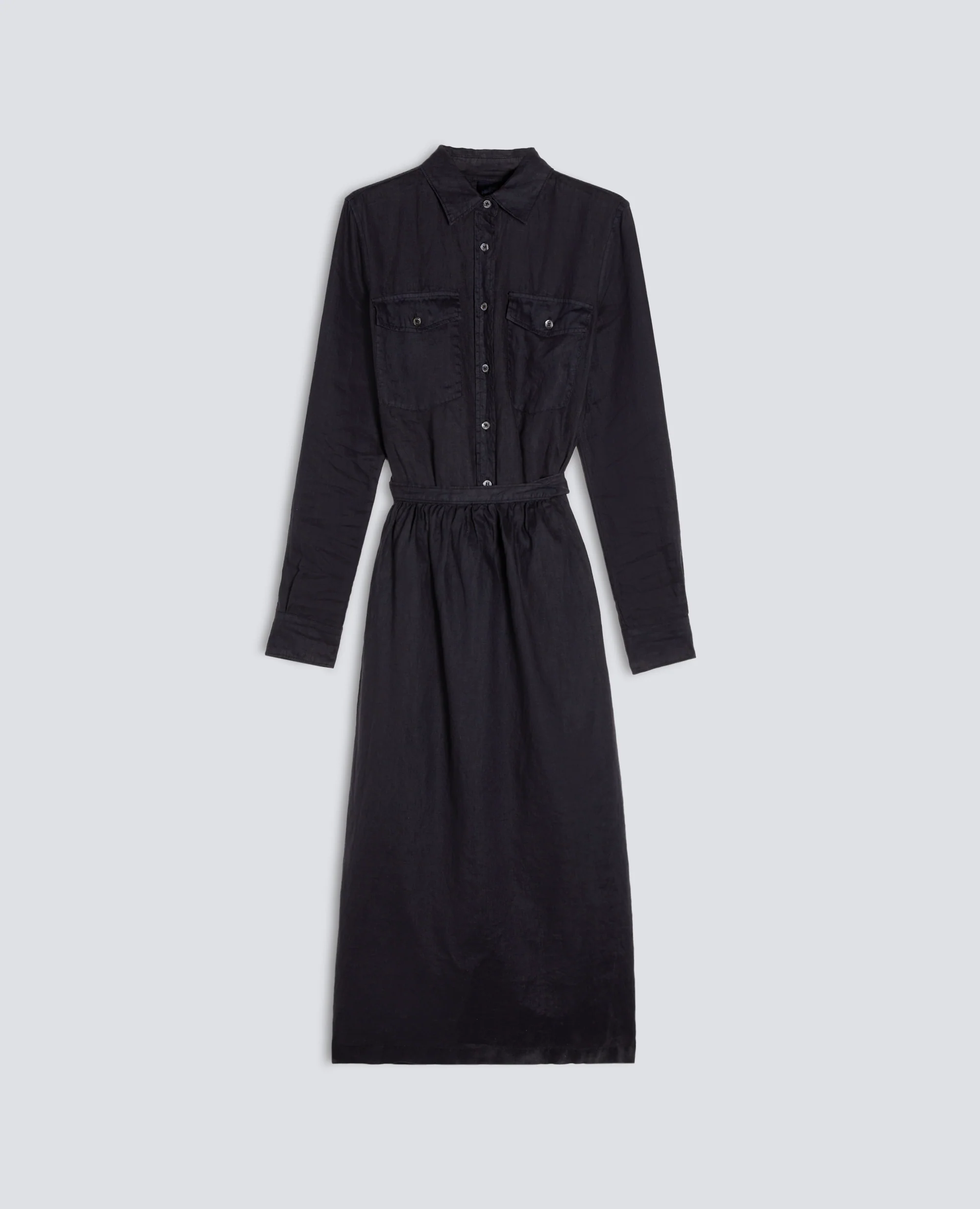 ABITO IN LINO LEGGERO TINTO CAPO - NAVY