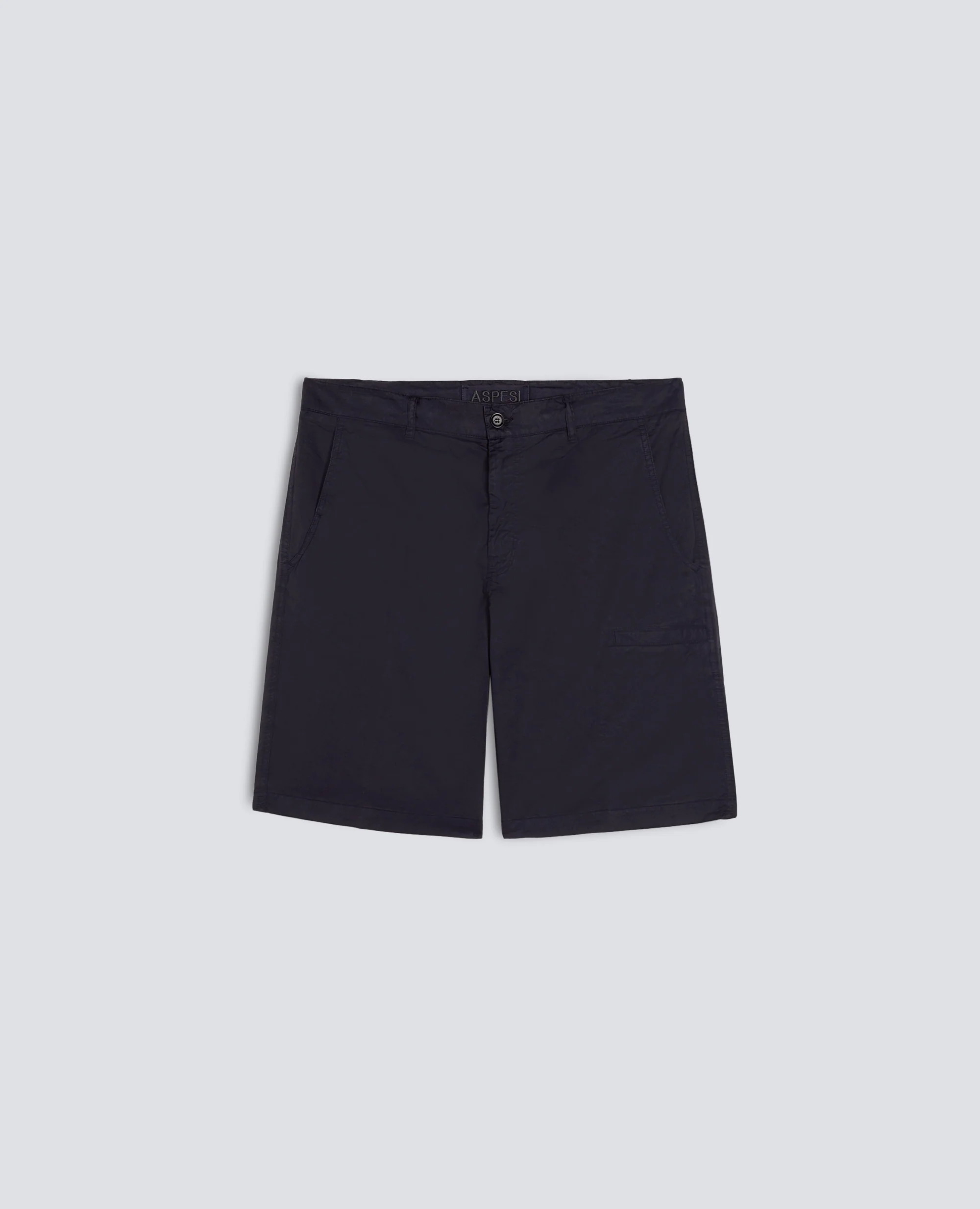 BERMUDA IN MICRO TWILL DI COTONE - NAVY