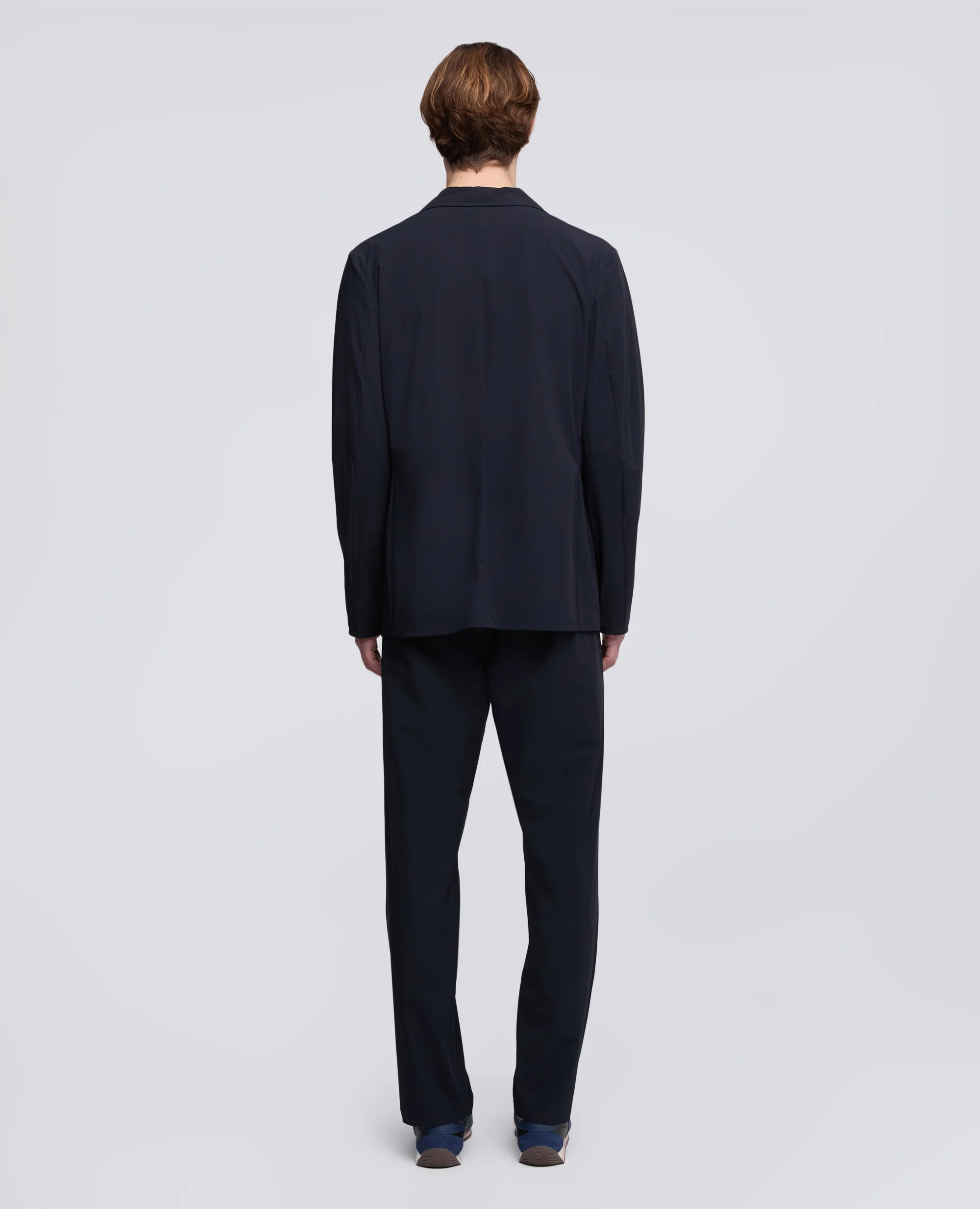 BLAZER IN NYLON STRETCH - NAVY - Image 3