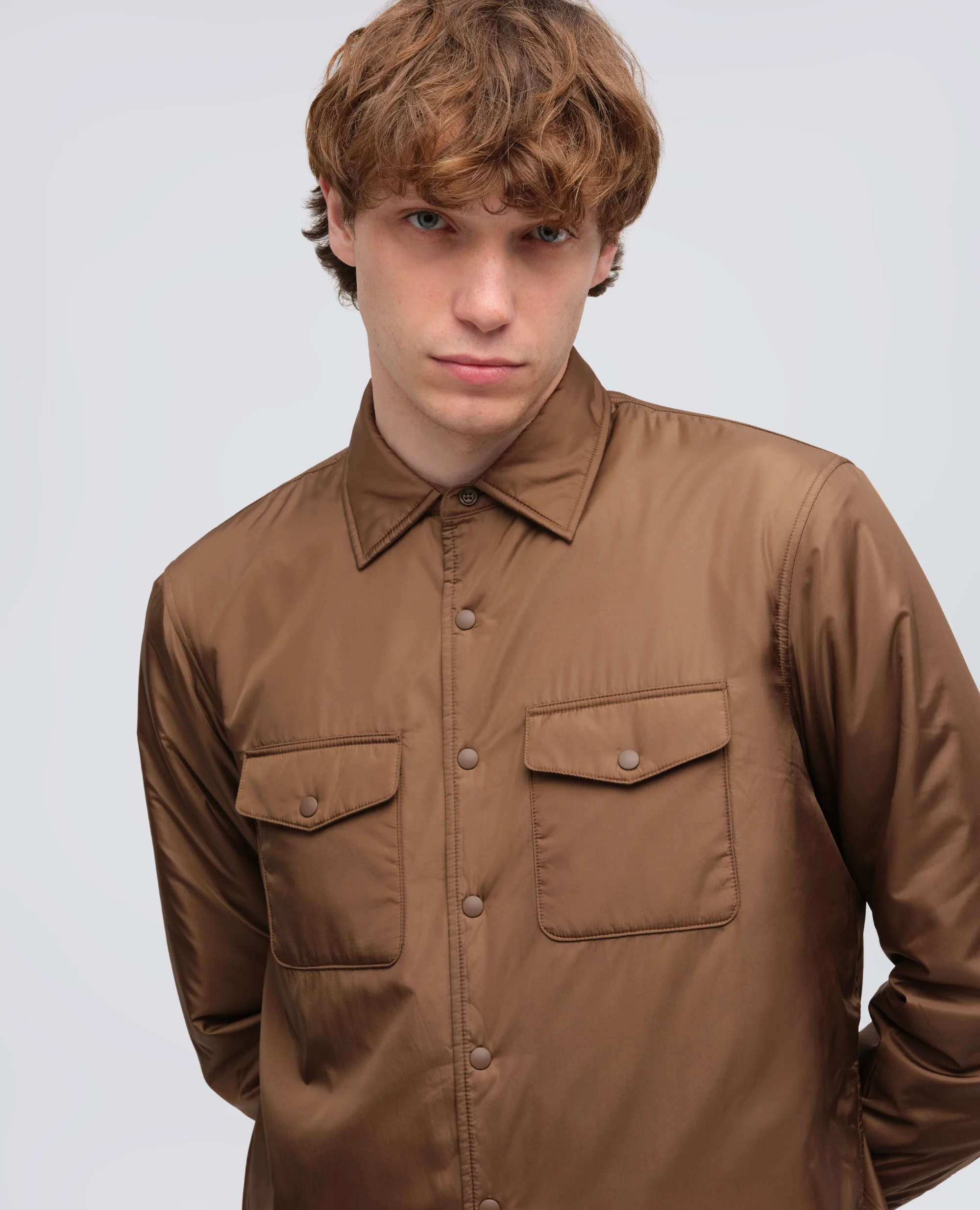 CAMICIA 13 PIU IN NYLON - BISCOTTO - Image 4