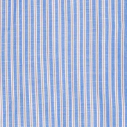 CAMICIA IN COTONE-LINO RIGATA COREANA - RIGA BLU - Image 5