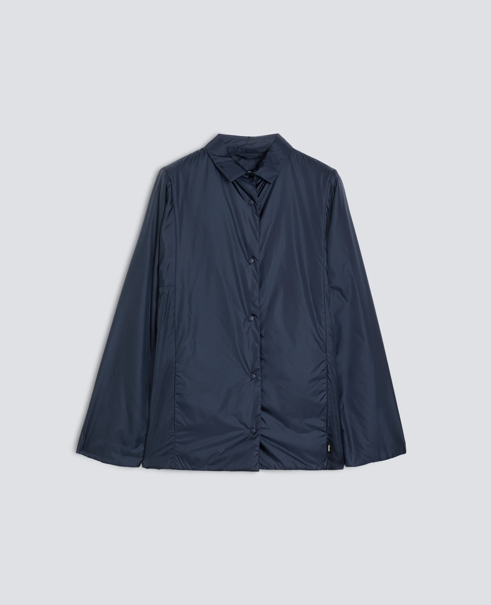 CAMICIA IMBOTTITA IN NYLON - NAVY