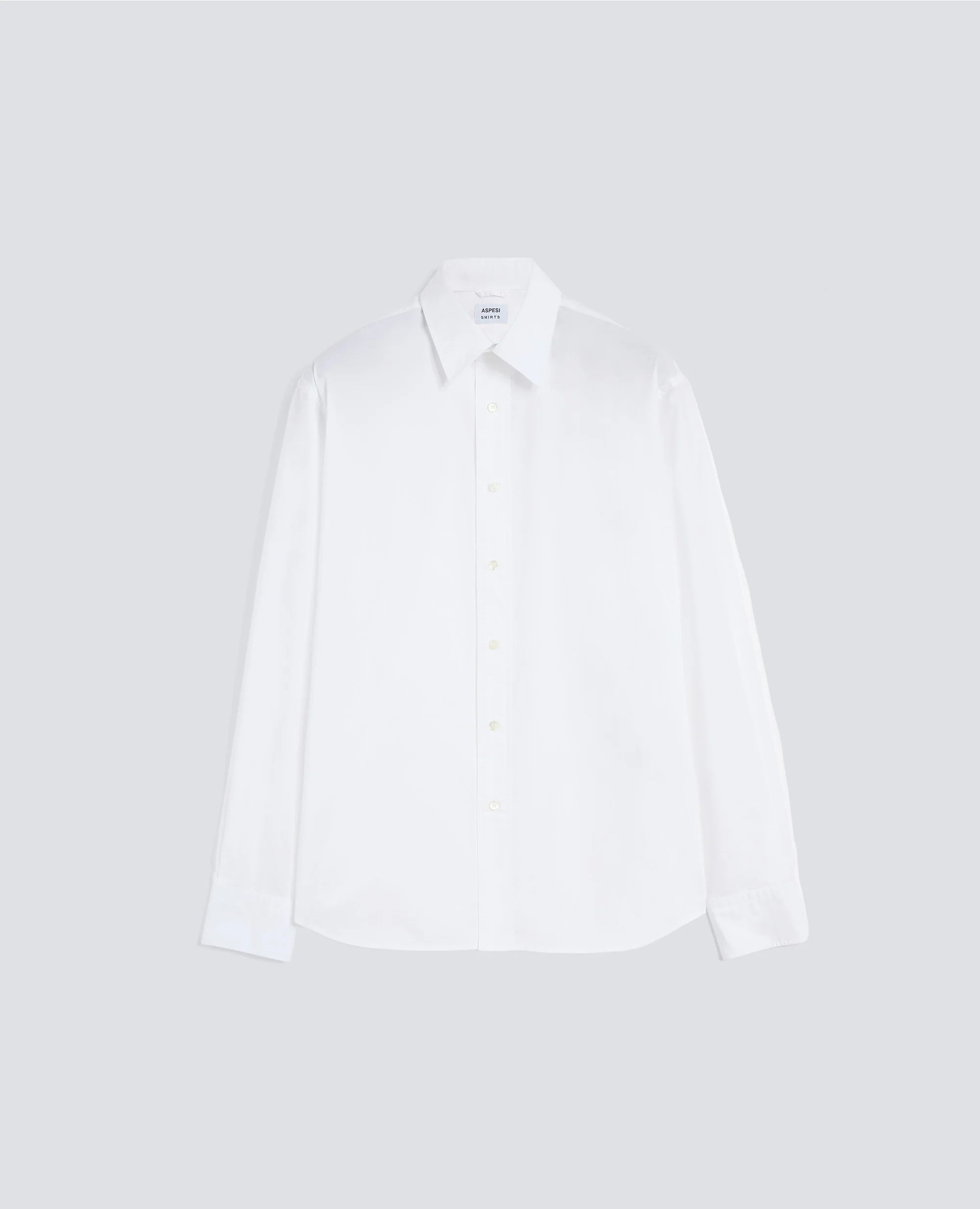 CAMICIA FRED IN POPELINE DI COTONE - BIANCO