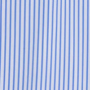 CAMICIA IN POPELINE DI COTONE GIAPPONESE - RIGA AZZURRO - Image 5