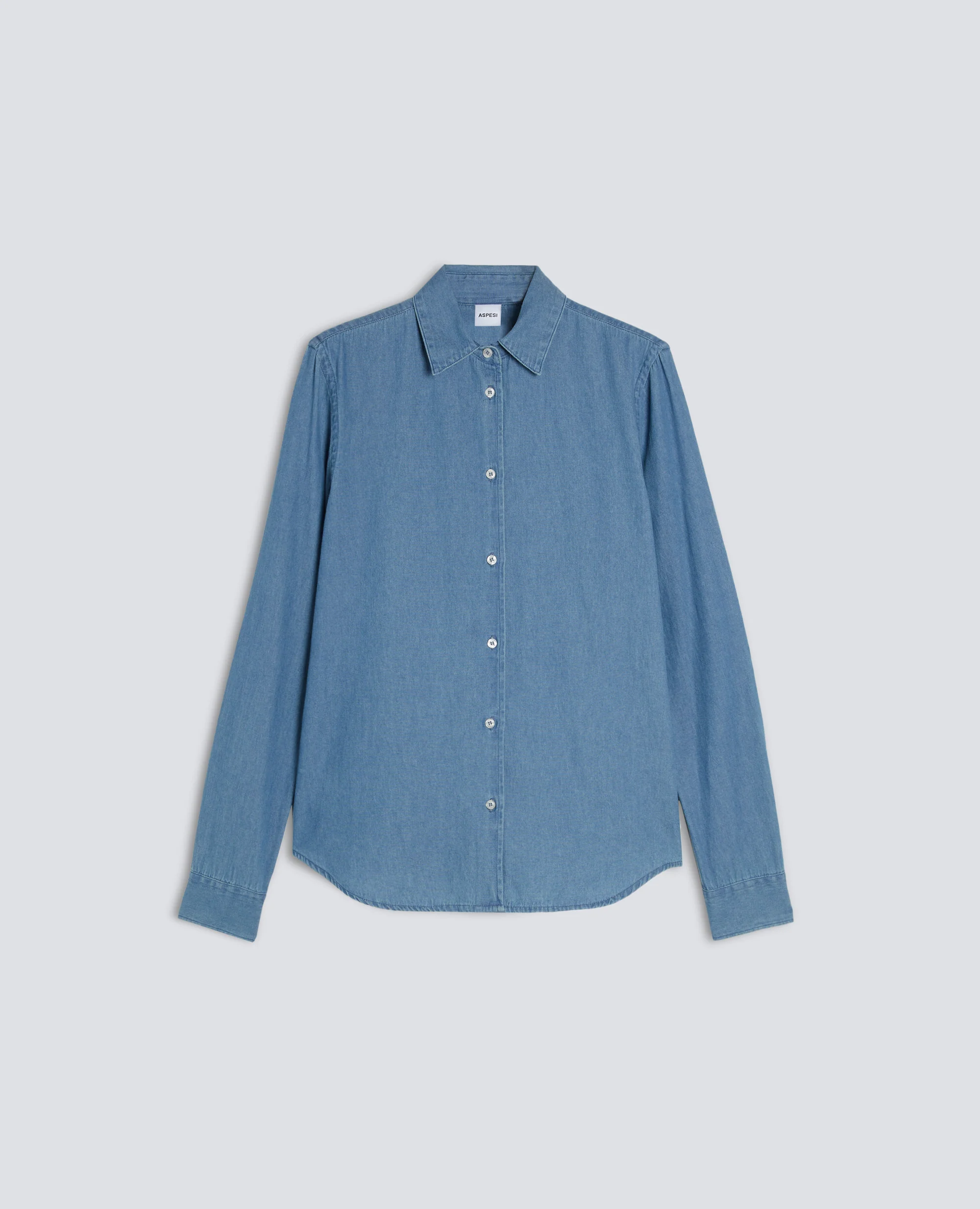 CAMICIA MOD.5422 IN DENIM DI COTONE - DENIM