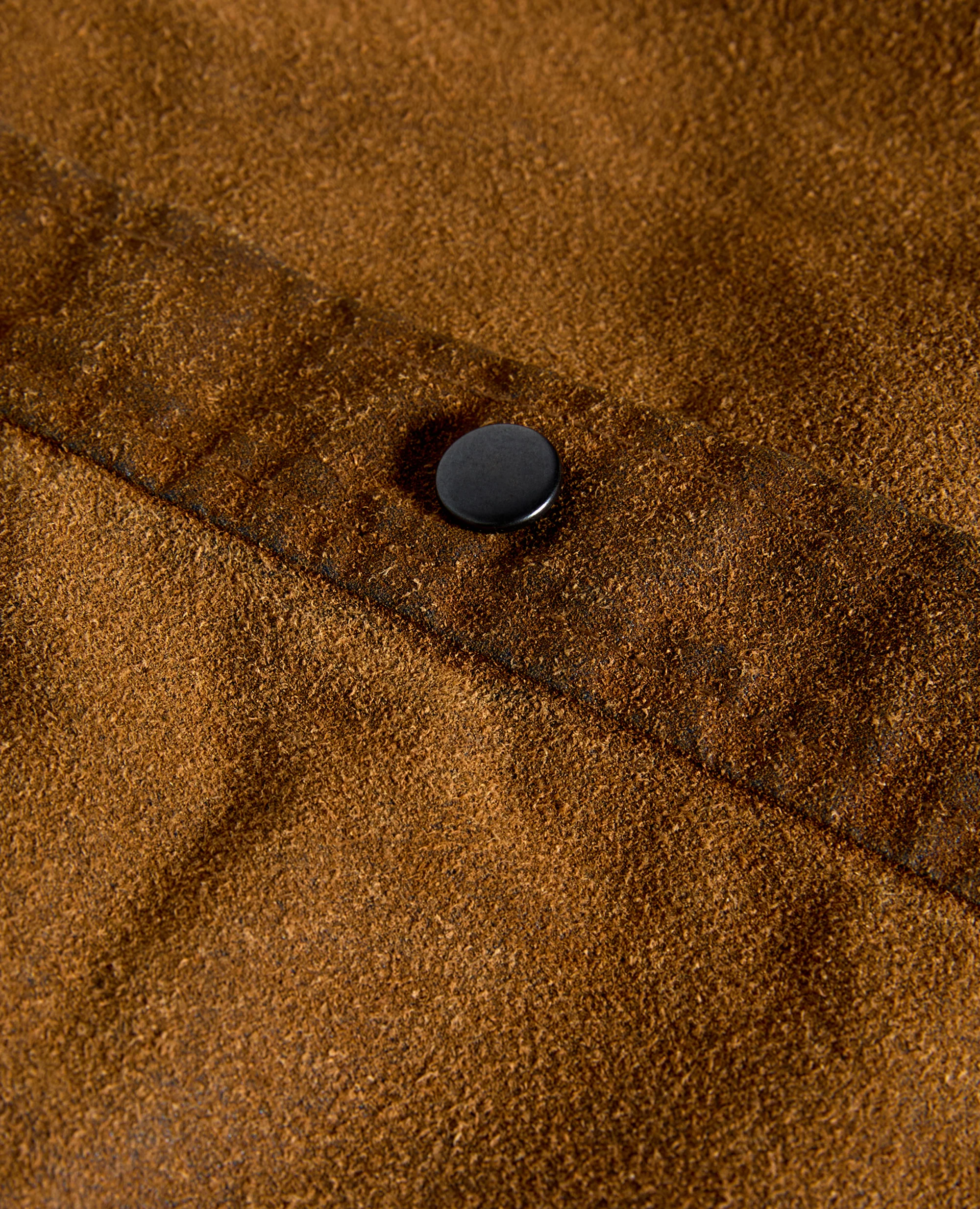 CAMICIA IN CHAMBRAY FLOCCATO EFFETTO PELLE - COLONIALE - Image 6