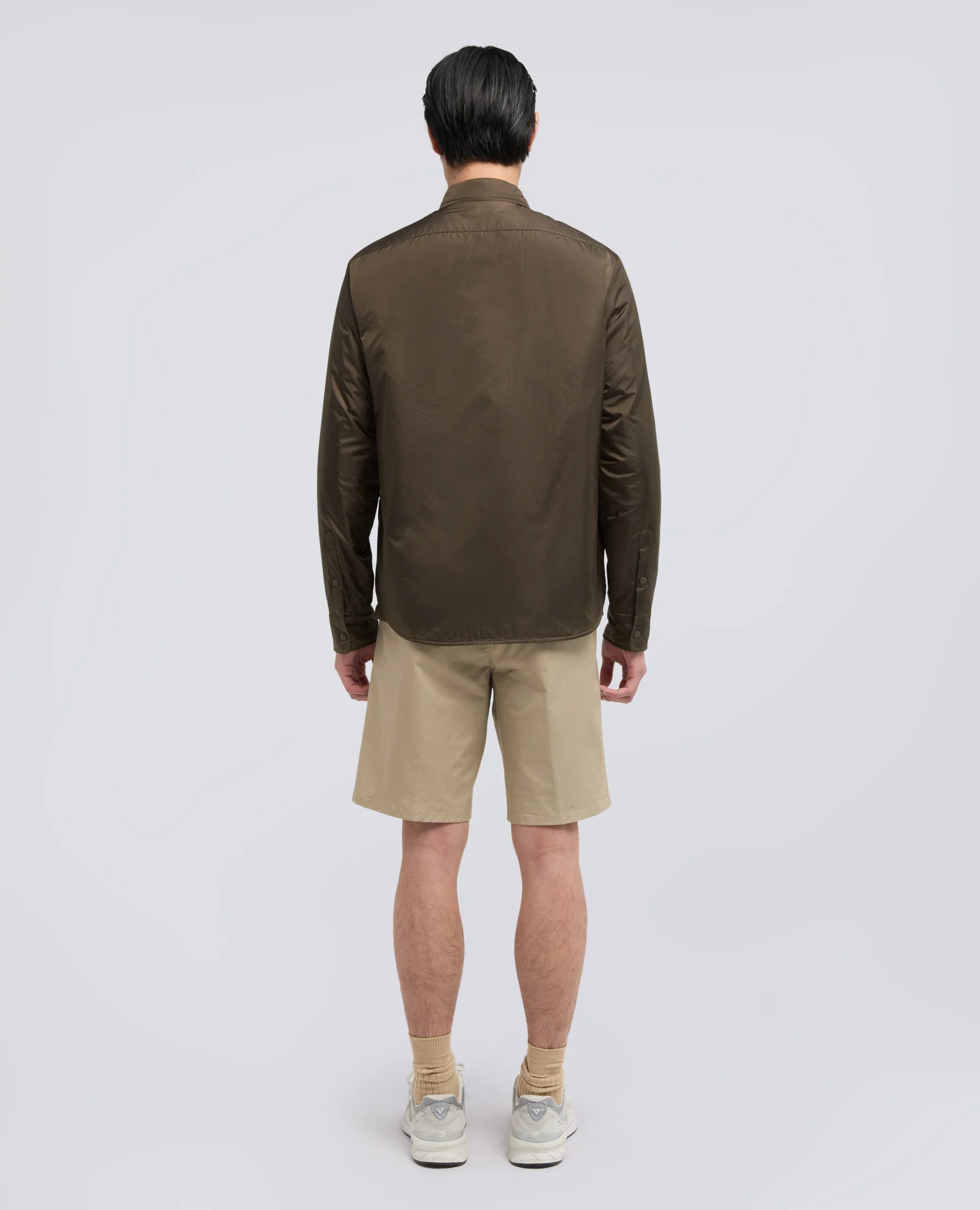 OVERSHIRT IN NYLON IDROREPELLENTE - MILITARE - Image 3