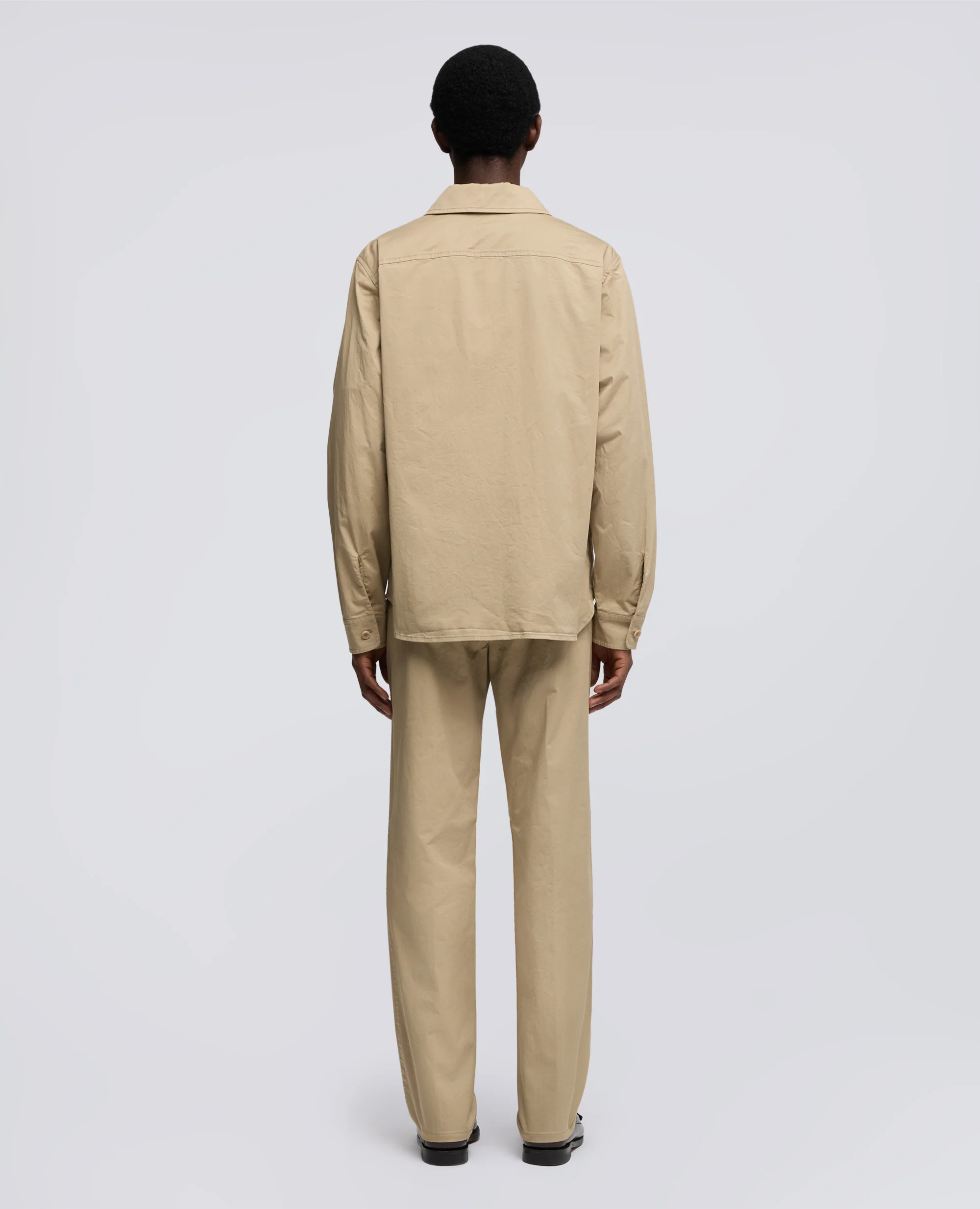 CAMICIA IN TWILL DI COTONE STRETCH - COLONIALE - Image 3