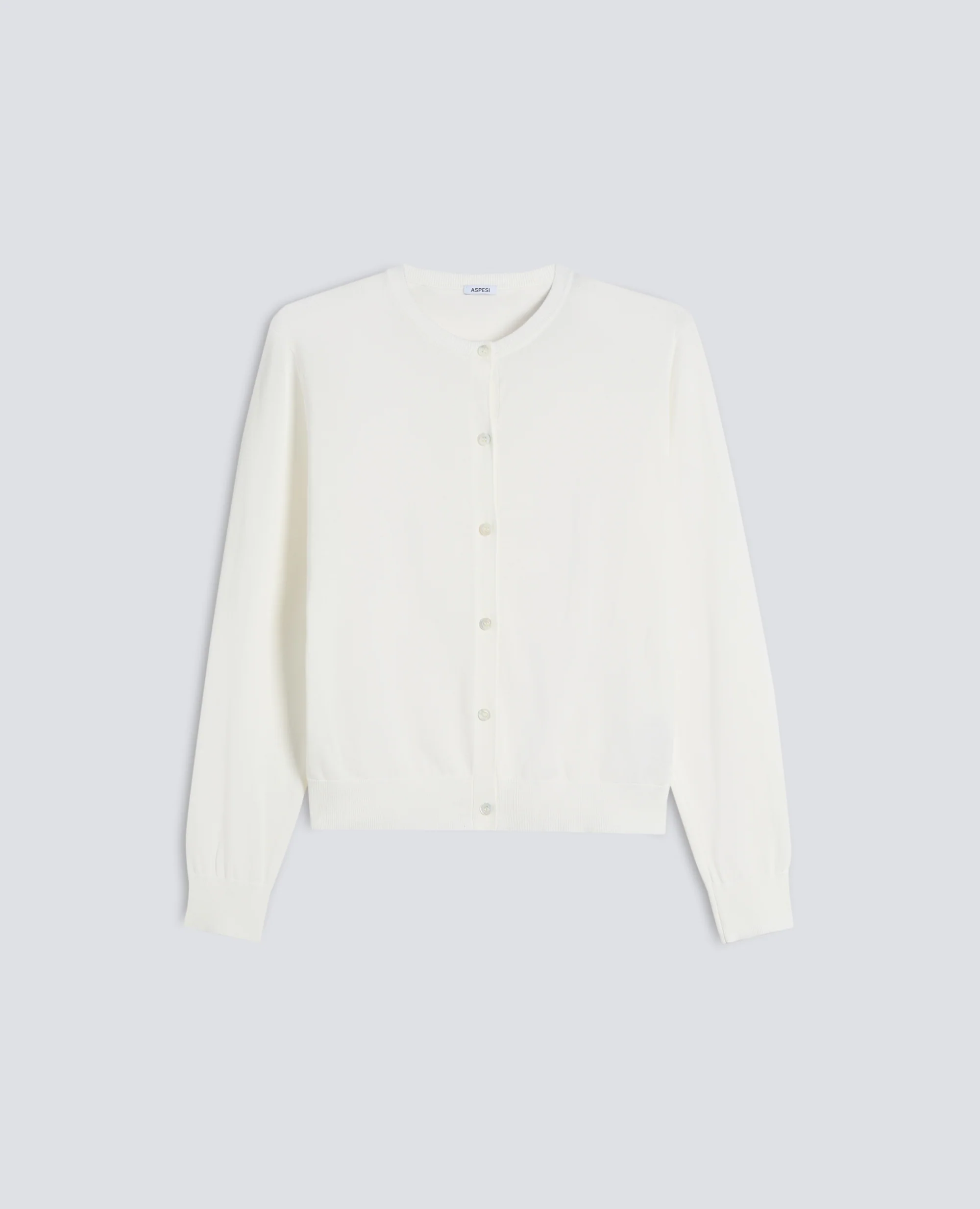 CARGIDAN GIROCOLLO IN COTONE - BIANCO