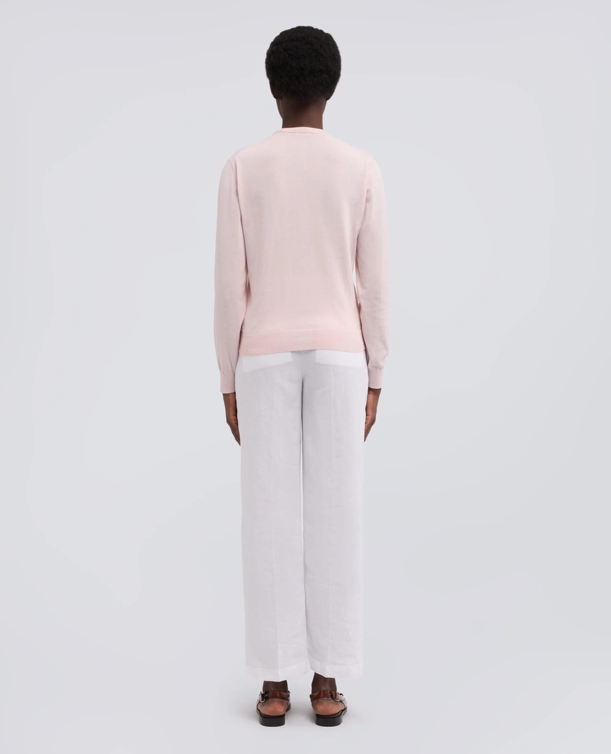 CARGIDAN GIROCOLLO IN COTONE - ROSA - Image 3