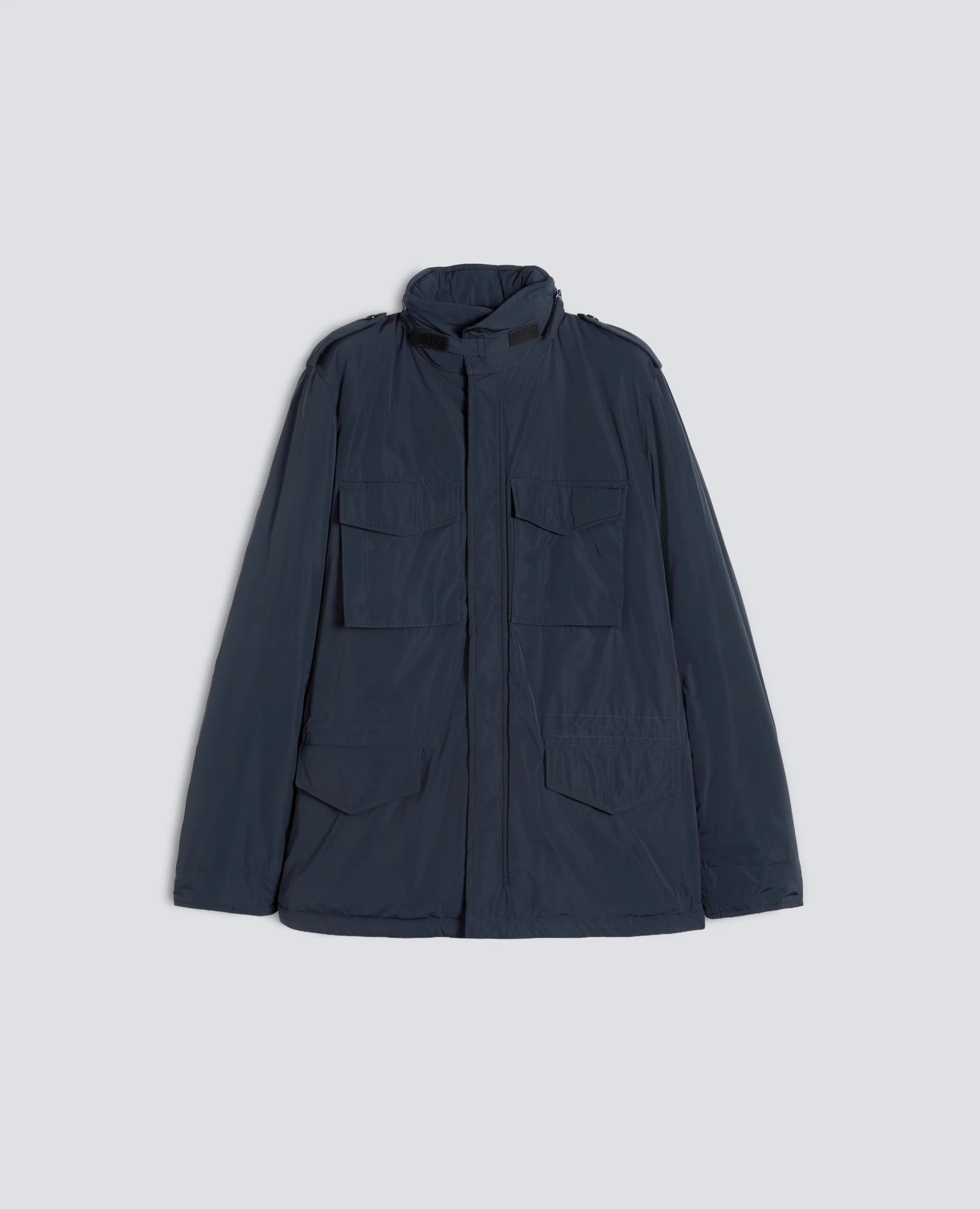 FIELD JACKET MINI FIELD VENTO IN NYLON - NAVY