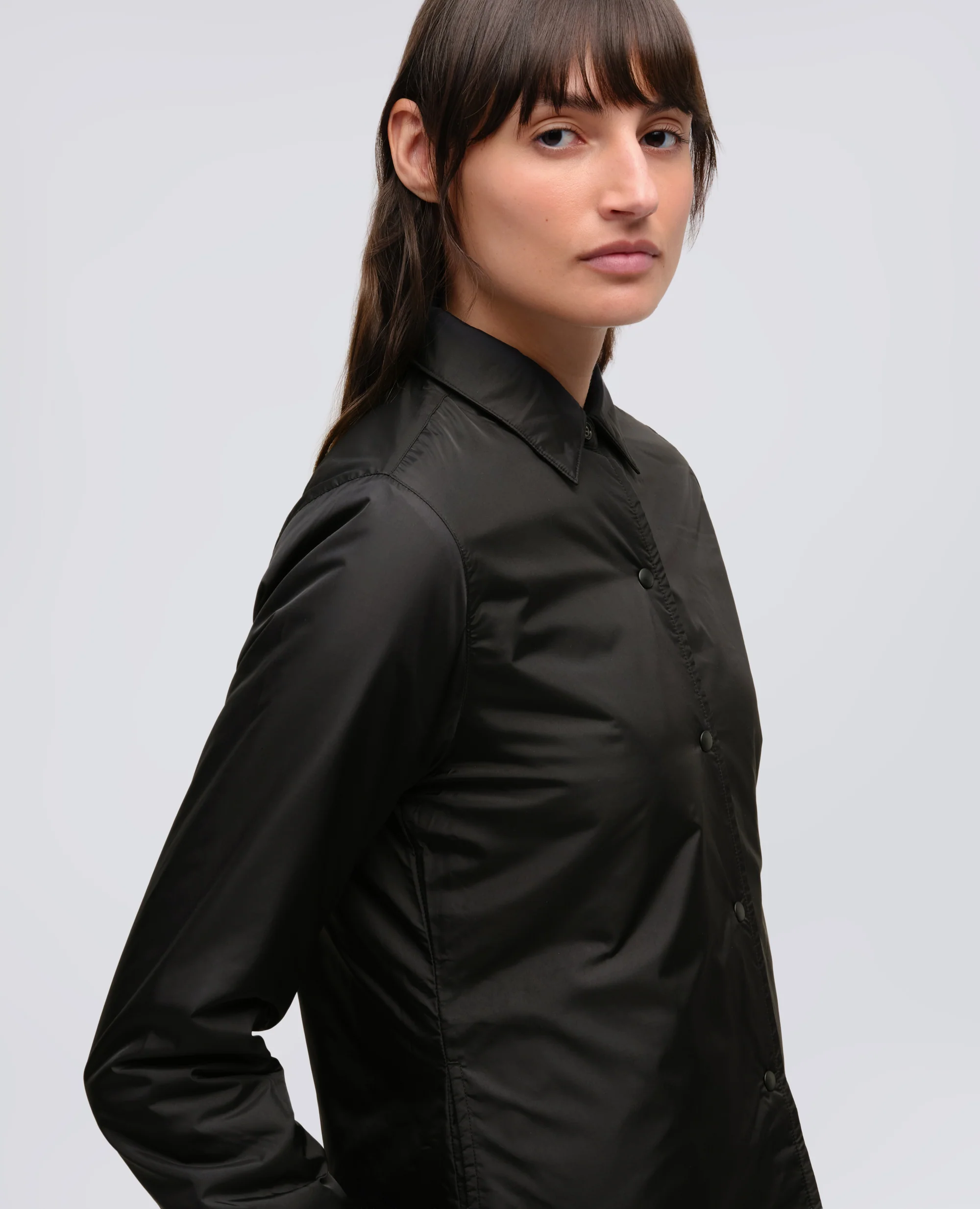 GIACCA CAMICIA GLUE - NERO - Image 4