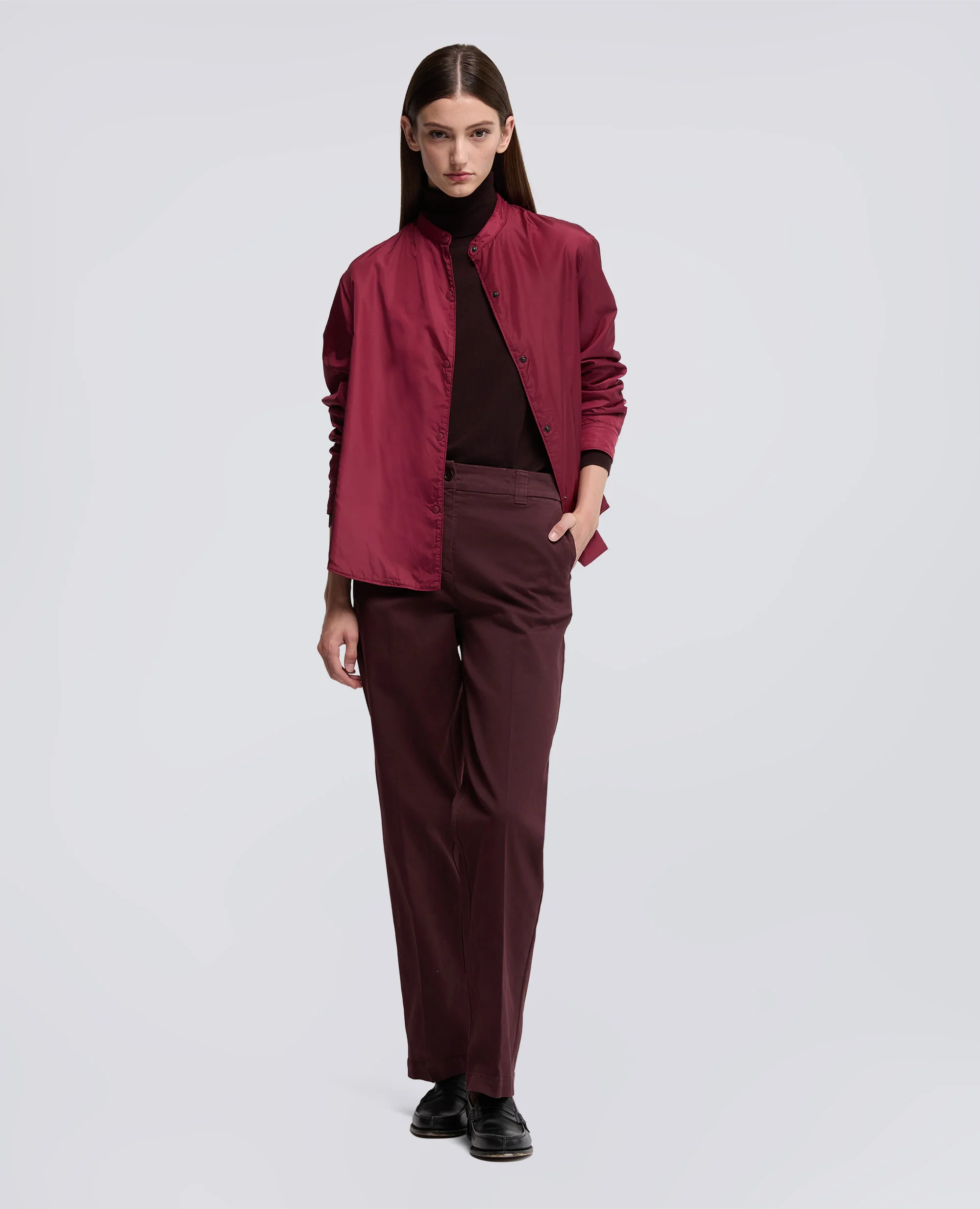 GIACCA CAMICIA IN TAFFETÀ TECNICO - BARBERA - Image 2