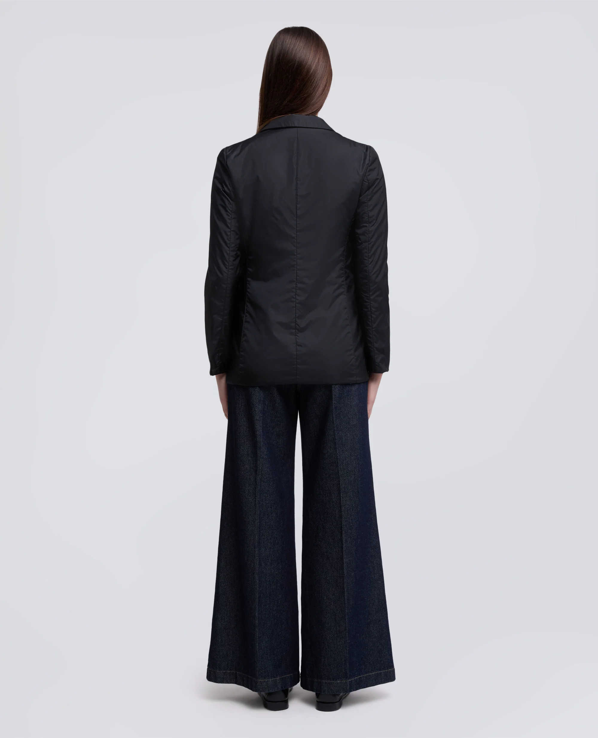 GIACCA IN NYLON IMBOTTITA - NERO - Image 3