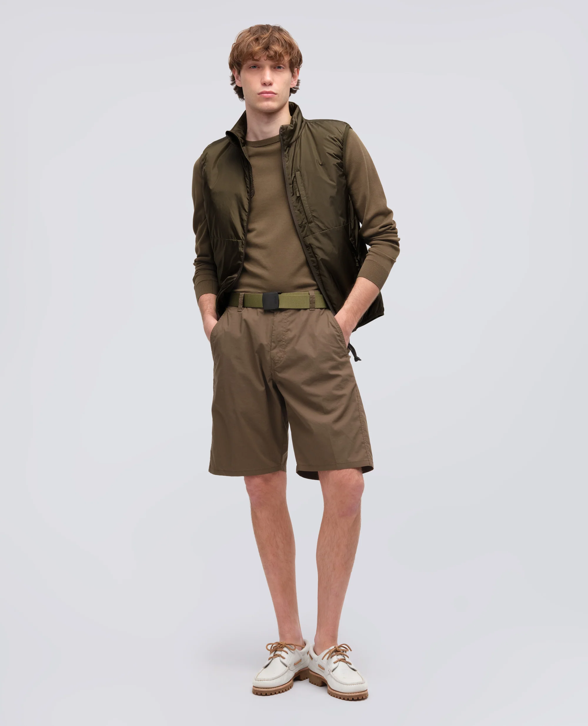 GILET JIL IN NYLON - MILITARE - Image 2