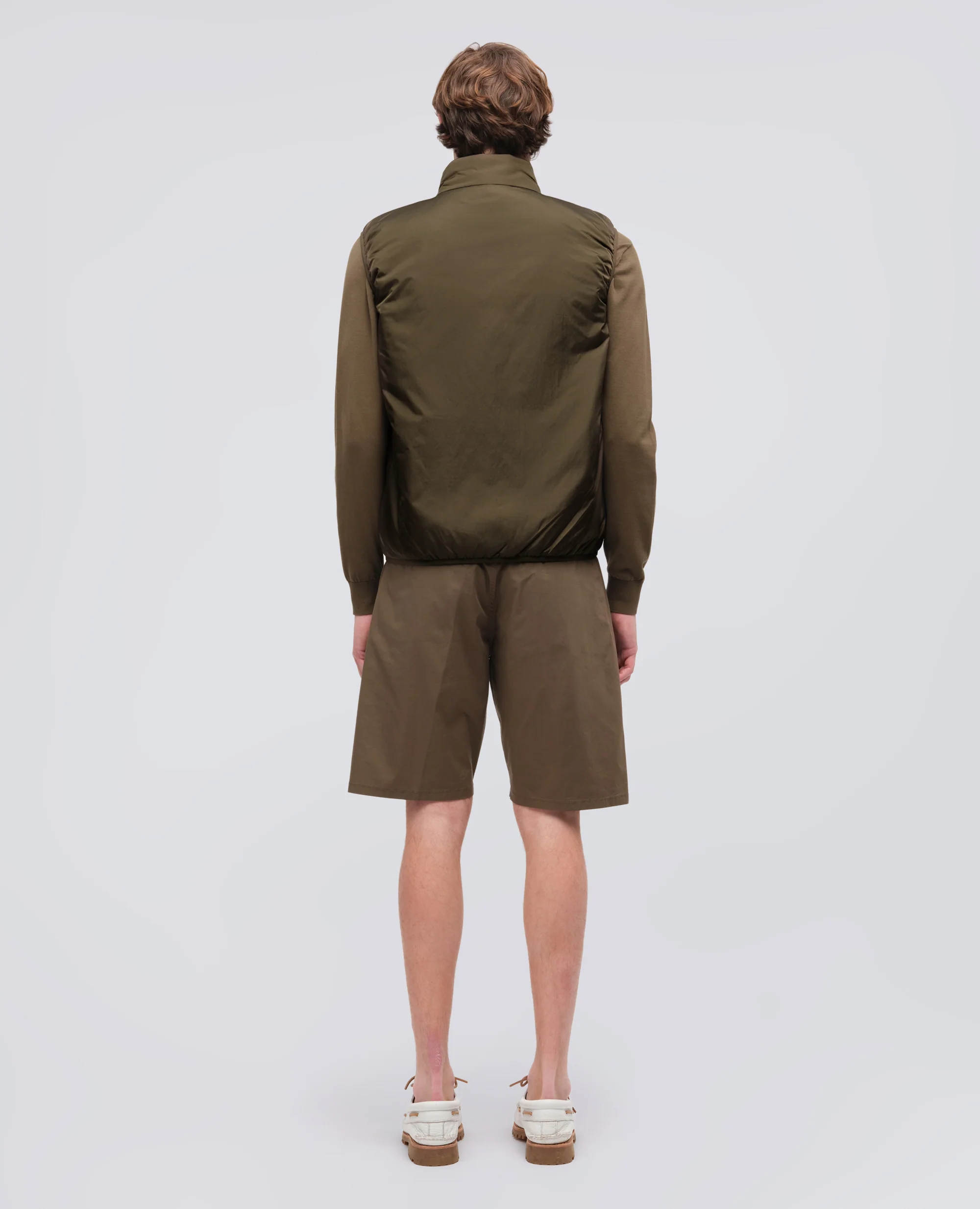 GILET JIL IN NYLON - MILITARE - Image 3
