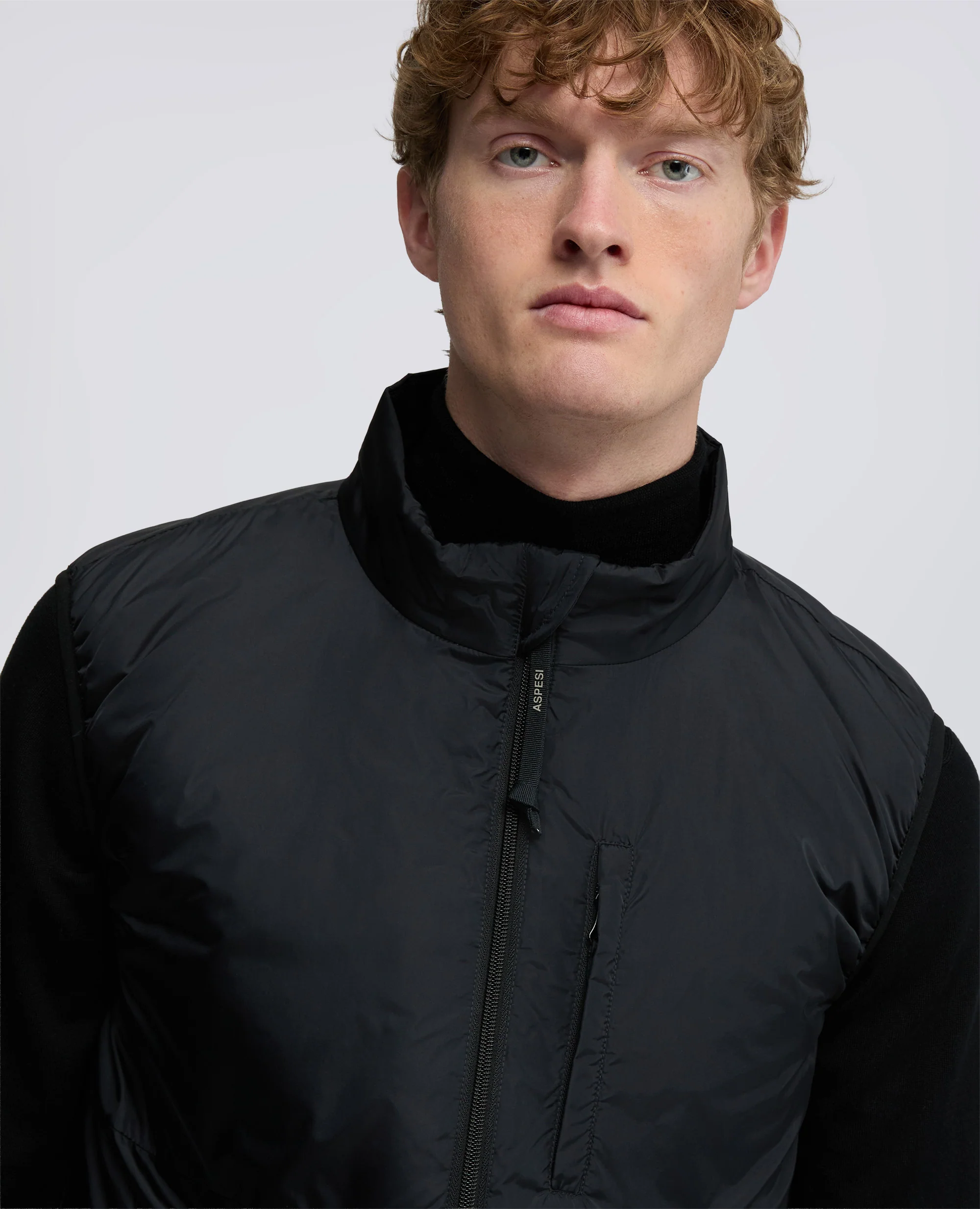 GILET JIL IN NYLON - NERO - Image 4
