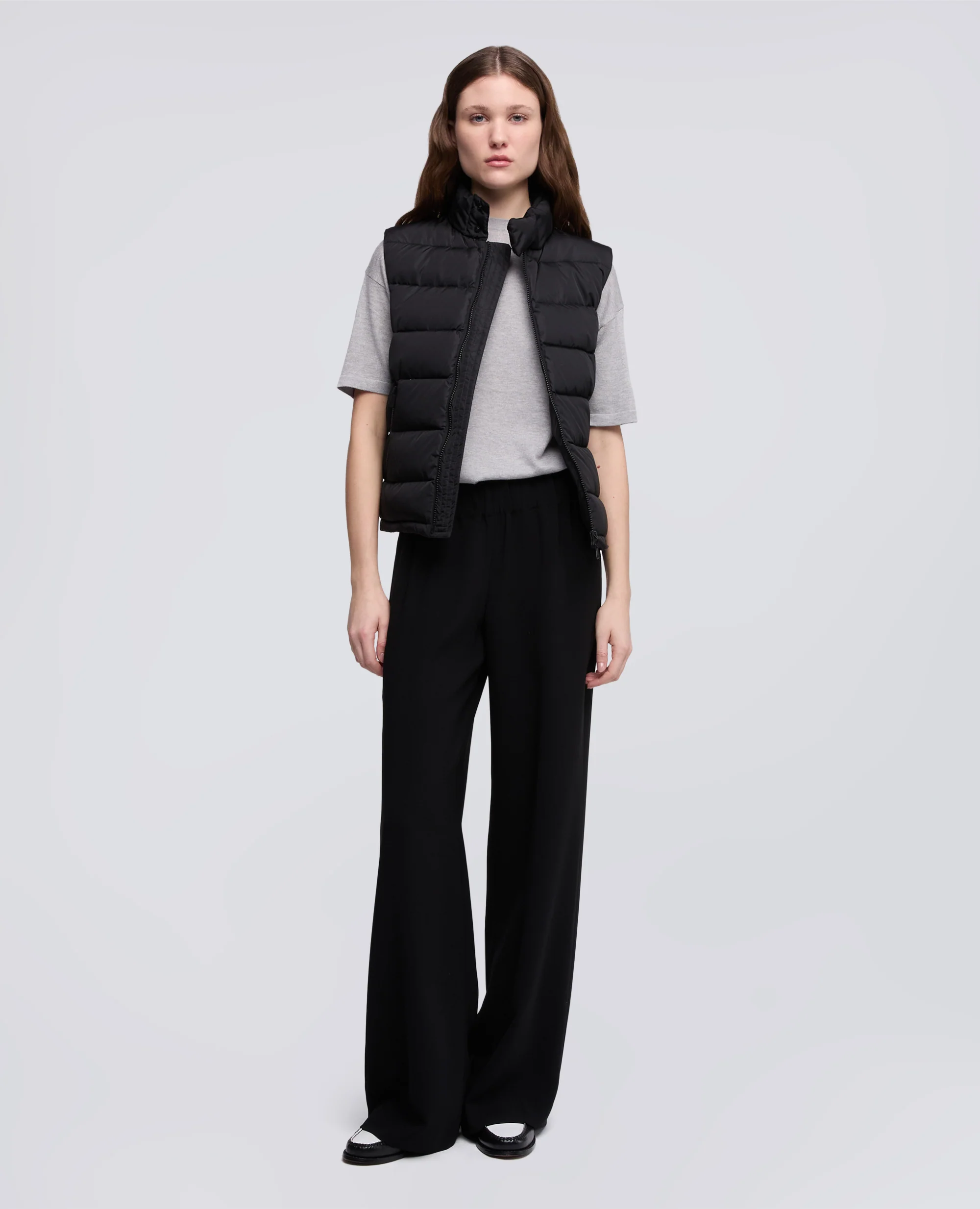 GILET NEW MINNIE IN NYLON RICICLATO - NERO - Image 2