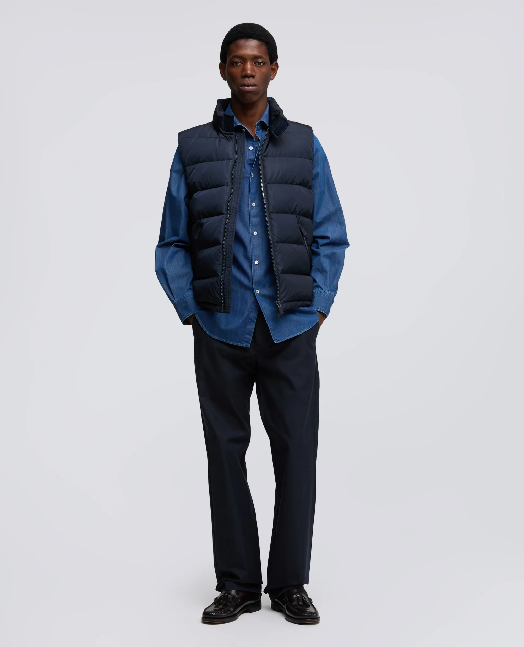 GILET PIUMA SLIM RE - NAVY - Image 2