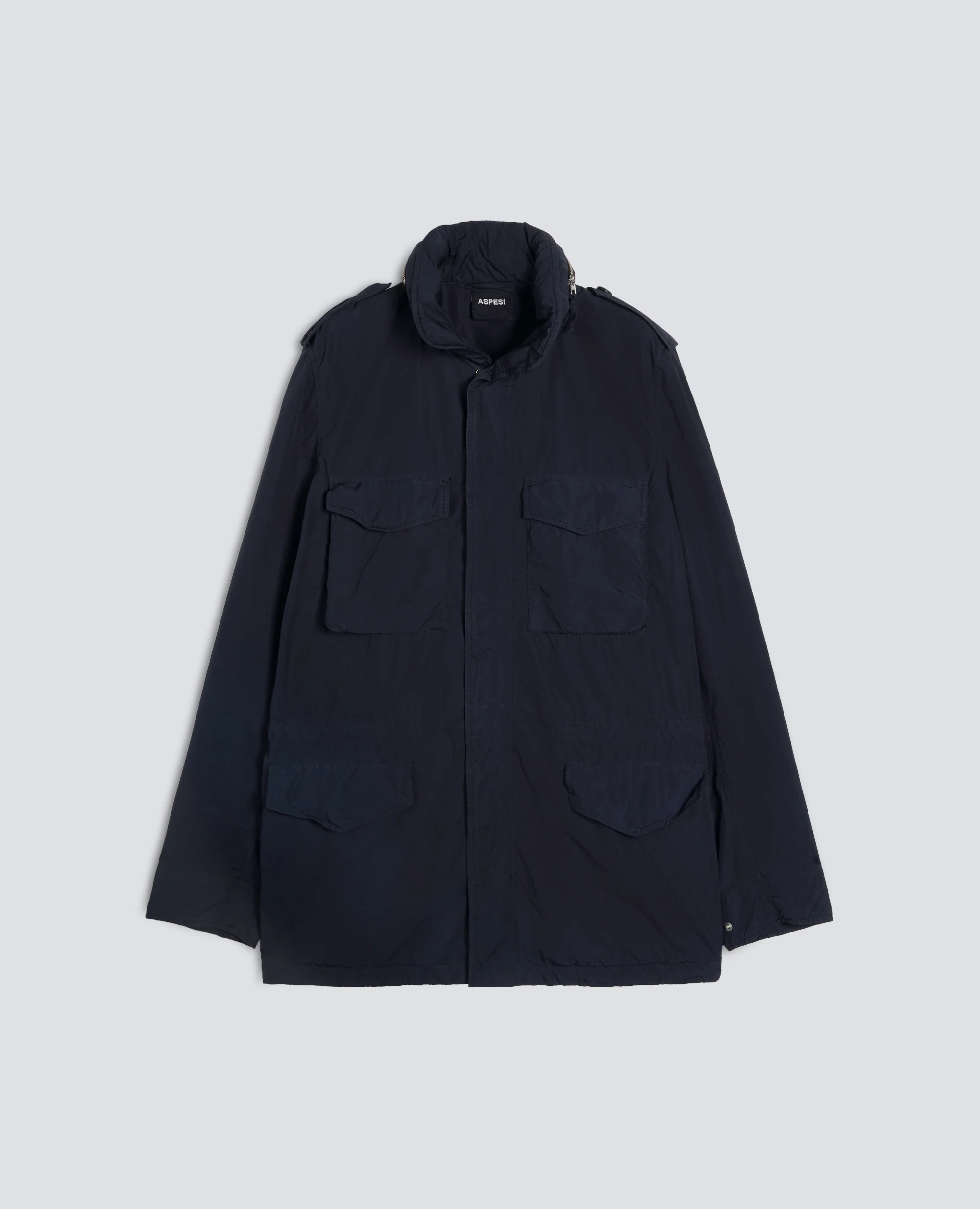 GIUBBOTTO 65 REPLICA IN POLIESTERE E NYLON COMPATTO - NAVY