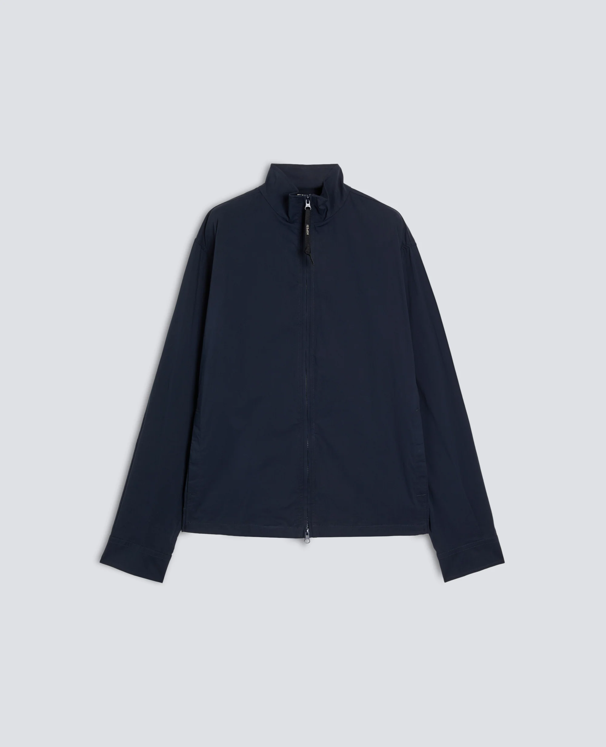 GIUBBOTTO KONG IN POPELINE DI COTONE NYLON STRETCH - NAVY