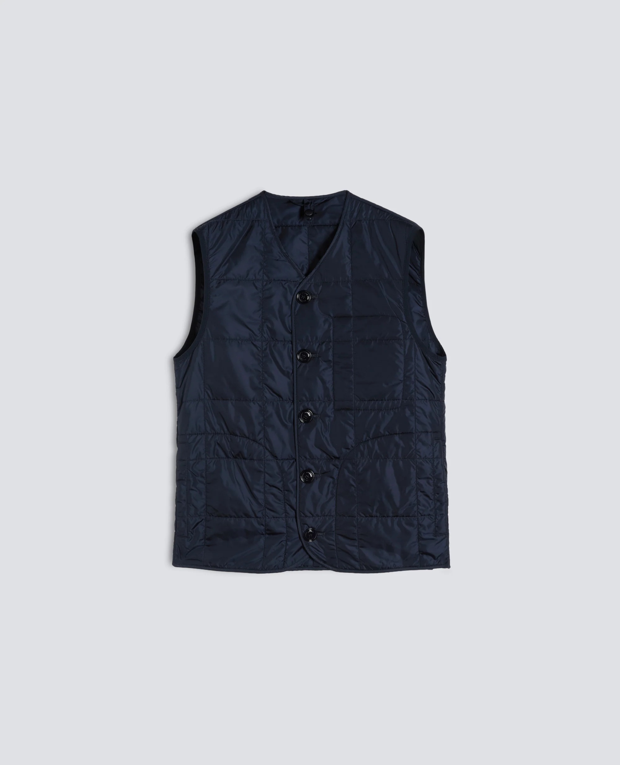 GIUBBOTTO MINI FIELD IN GABARDINE DI COTONE CON GILET INTERNO - NAVY - Image 5