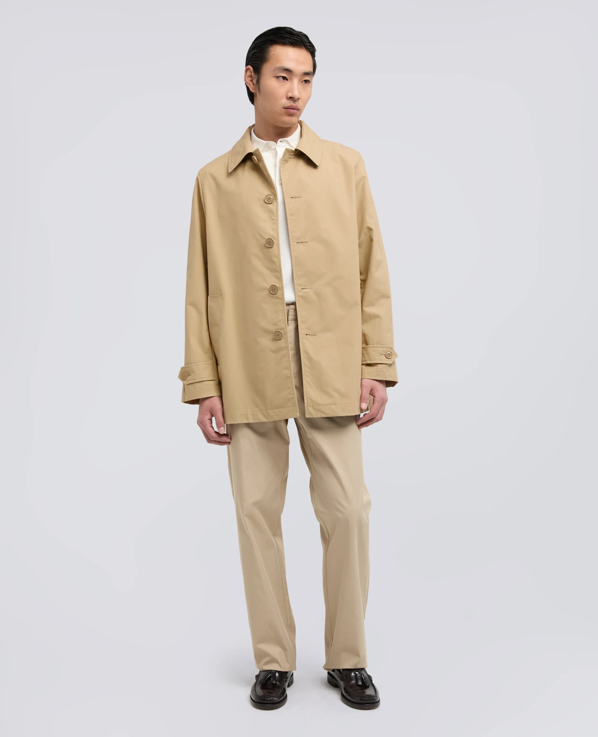 IMPERMEABILE IN COTONE DRY WAX - COLONIALE - Image 2