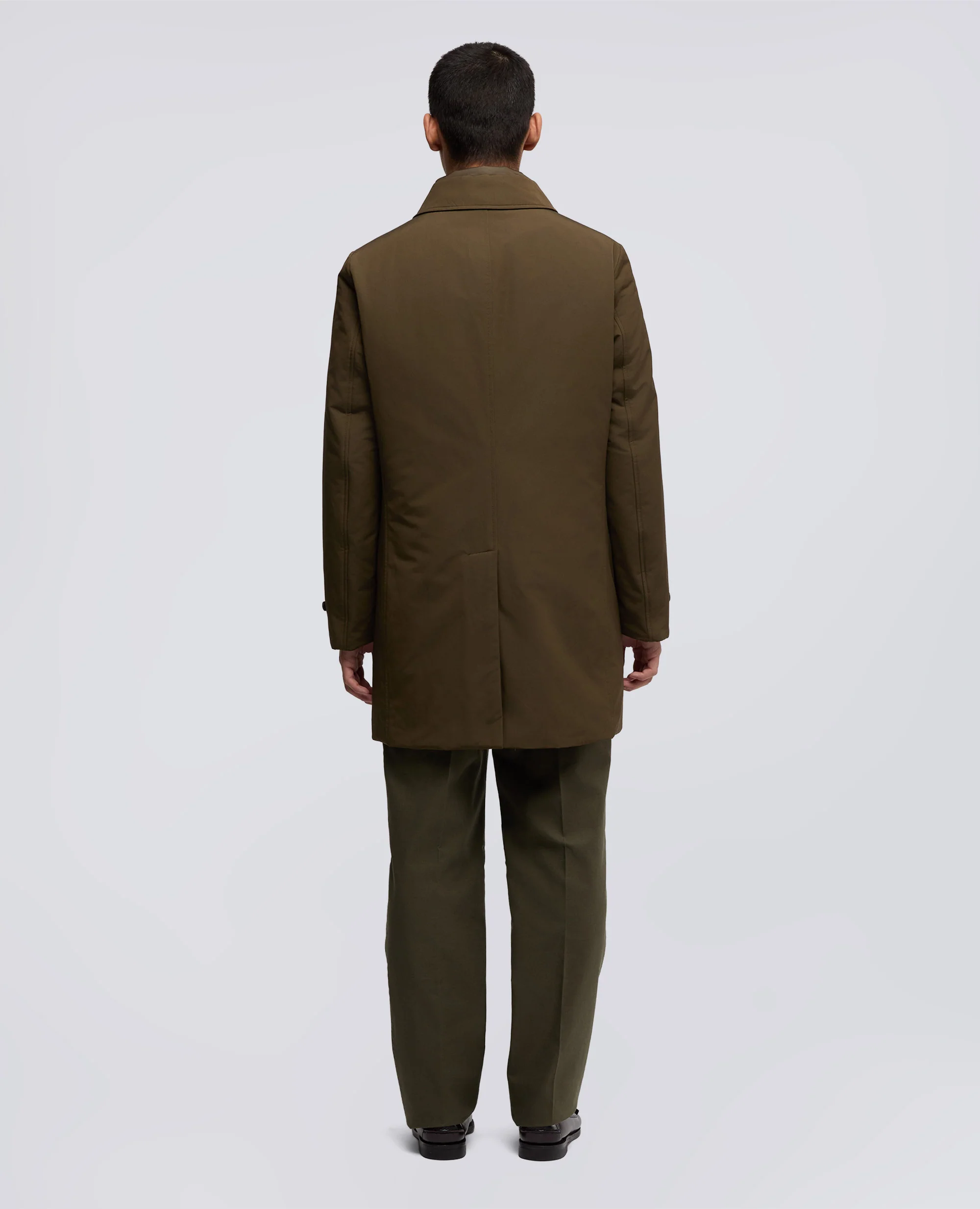 IMPERMEABILE VODKA LE IN COTONE NYLON - MILITARE - Image 3