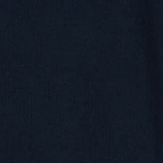 POLO A MANICHE LUNGHE REALIZZATA IN FILATO DI PURO COTONE - NAVY - Image 5