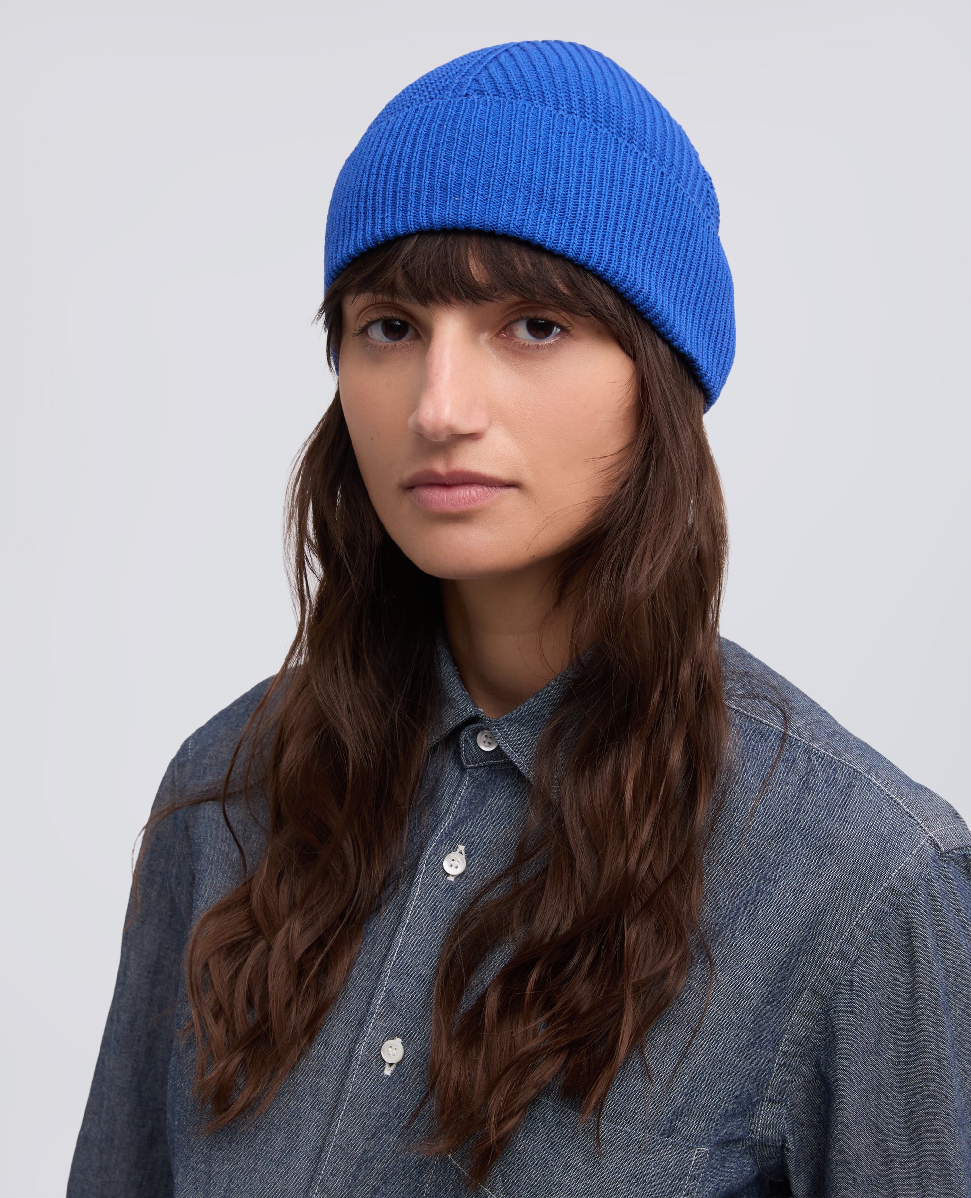 CAPPELLO IN COTONE GIAPPONESE DRY TOUCH - BLUETTE - Image 4