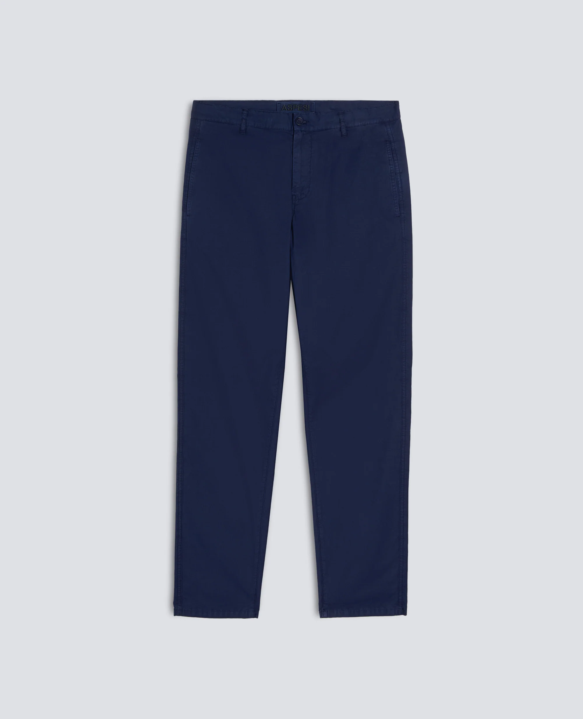 PANTALONE CHINO FUNZIONALE IN POPELINE DI COTONE - BLUETTE