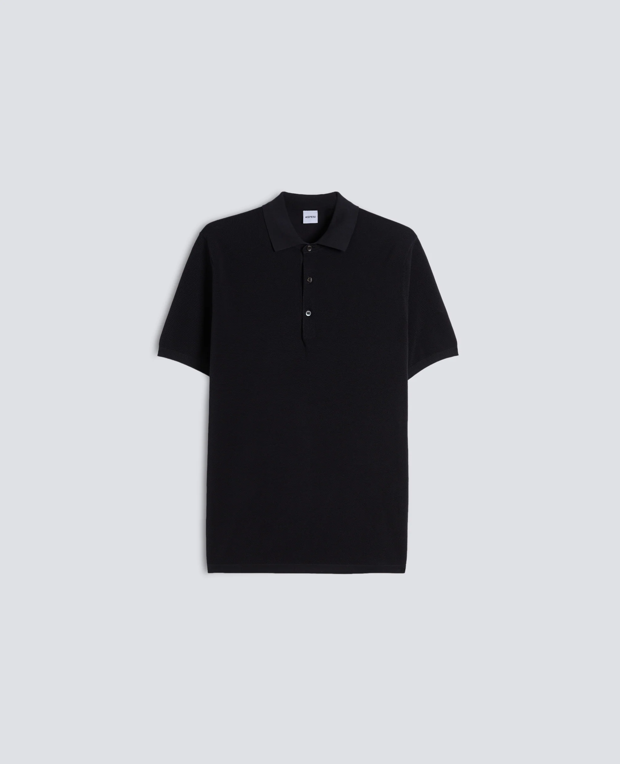 POLO IN COTONE TINTO CAPO - NAVY