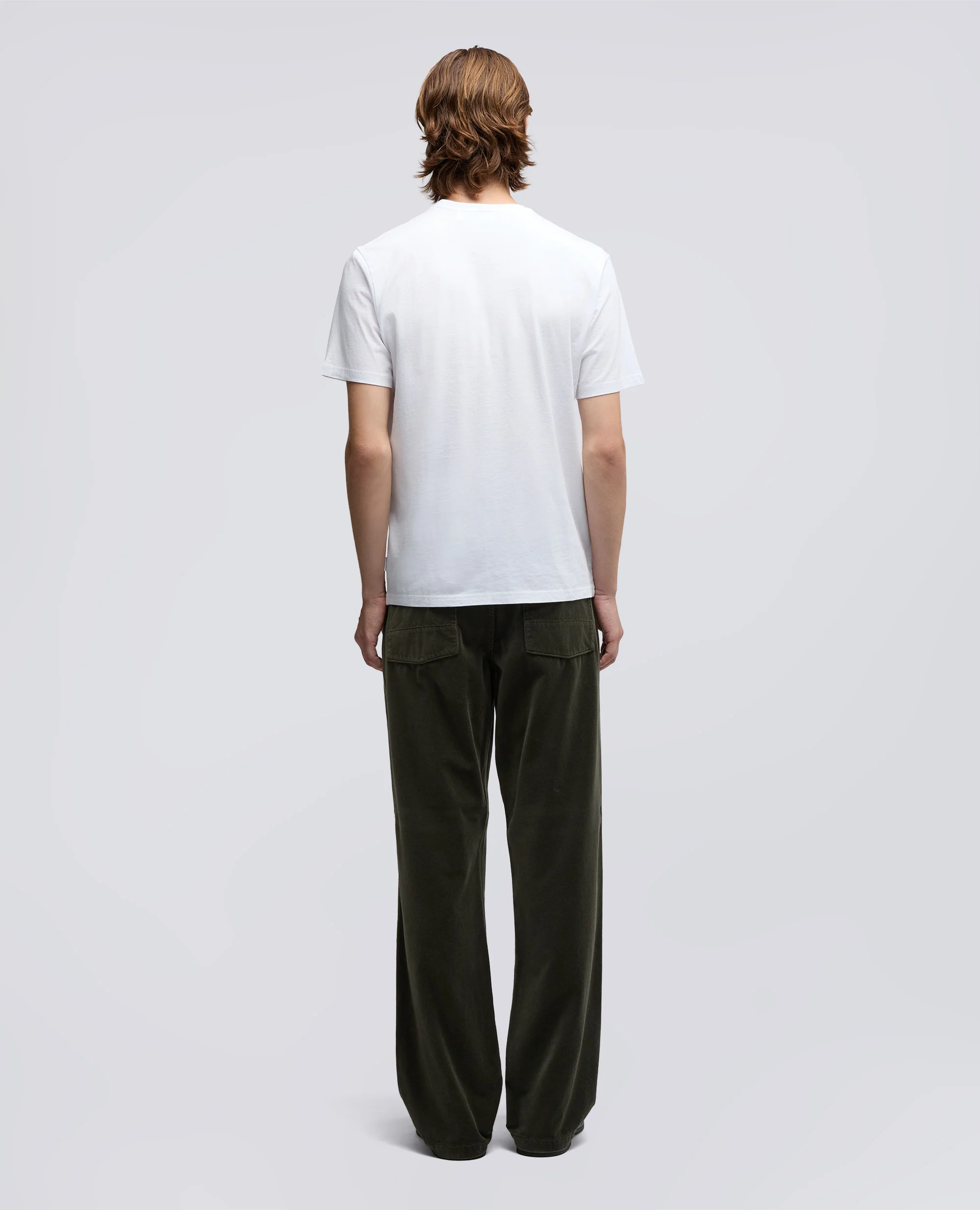T-SHIRT IN JERSEY DI COTONE - BIANCO - Image 3