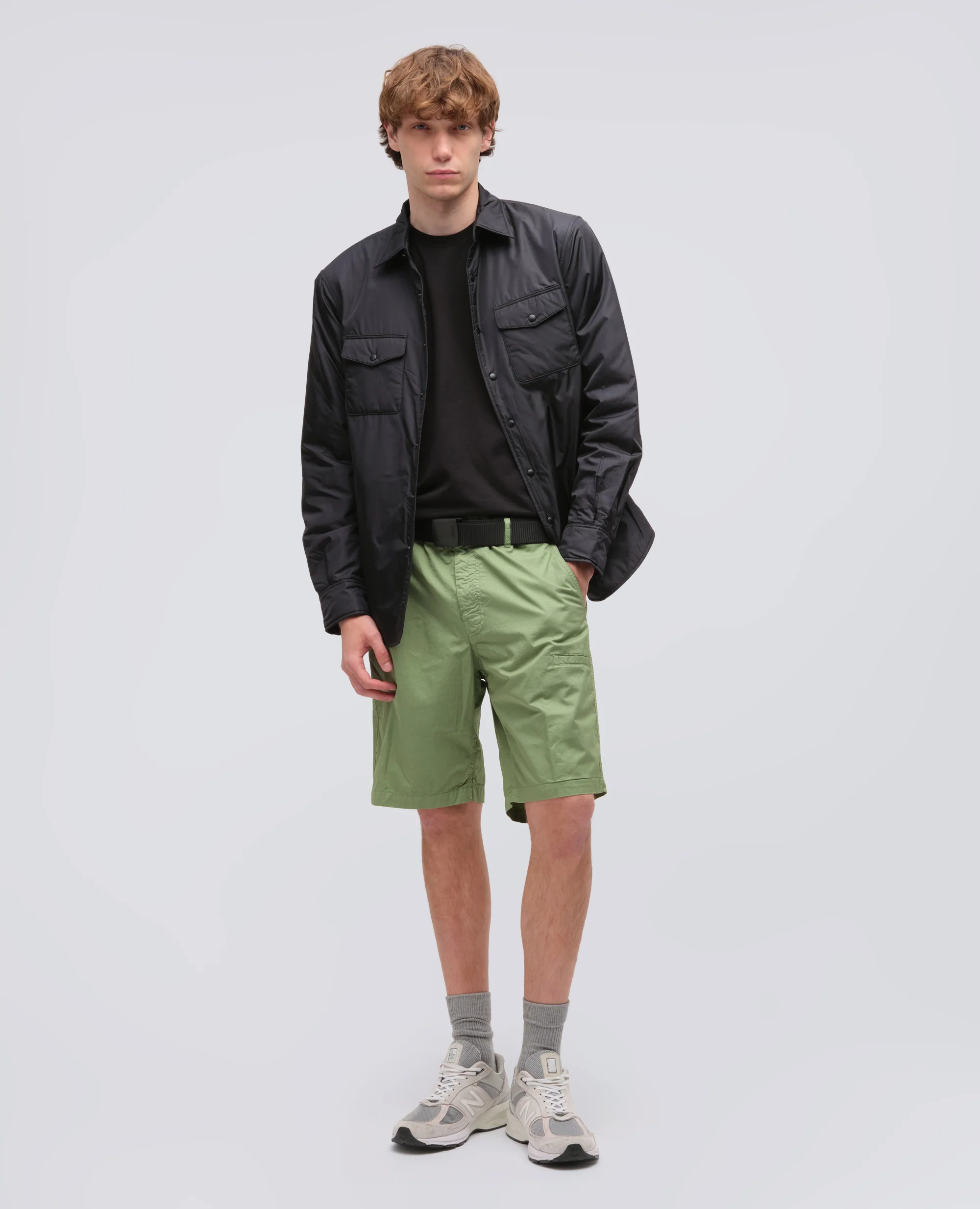 T-SHIRT IN JERSEY DI COTONE - NERO - Image 2