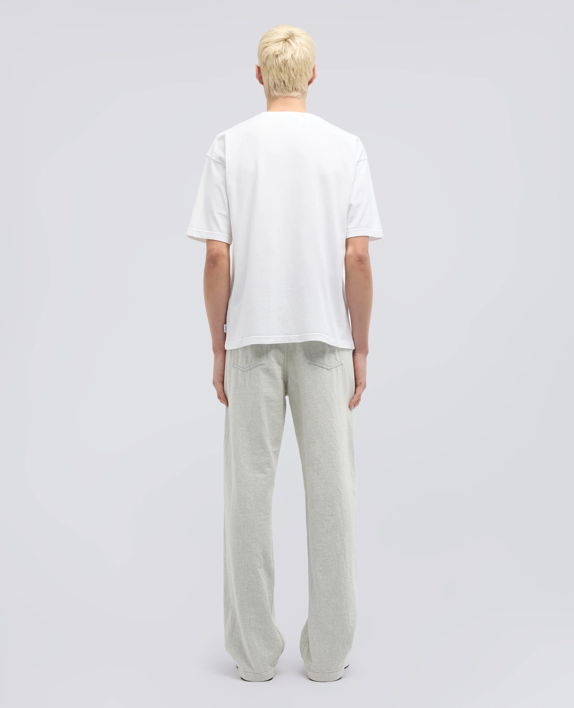 T-SHIRT "NOT THIS YEAR" IN JERSEY DI COTONE - BIANCO+SCRITTA ROSSA - Image 3
