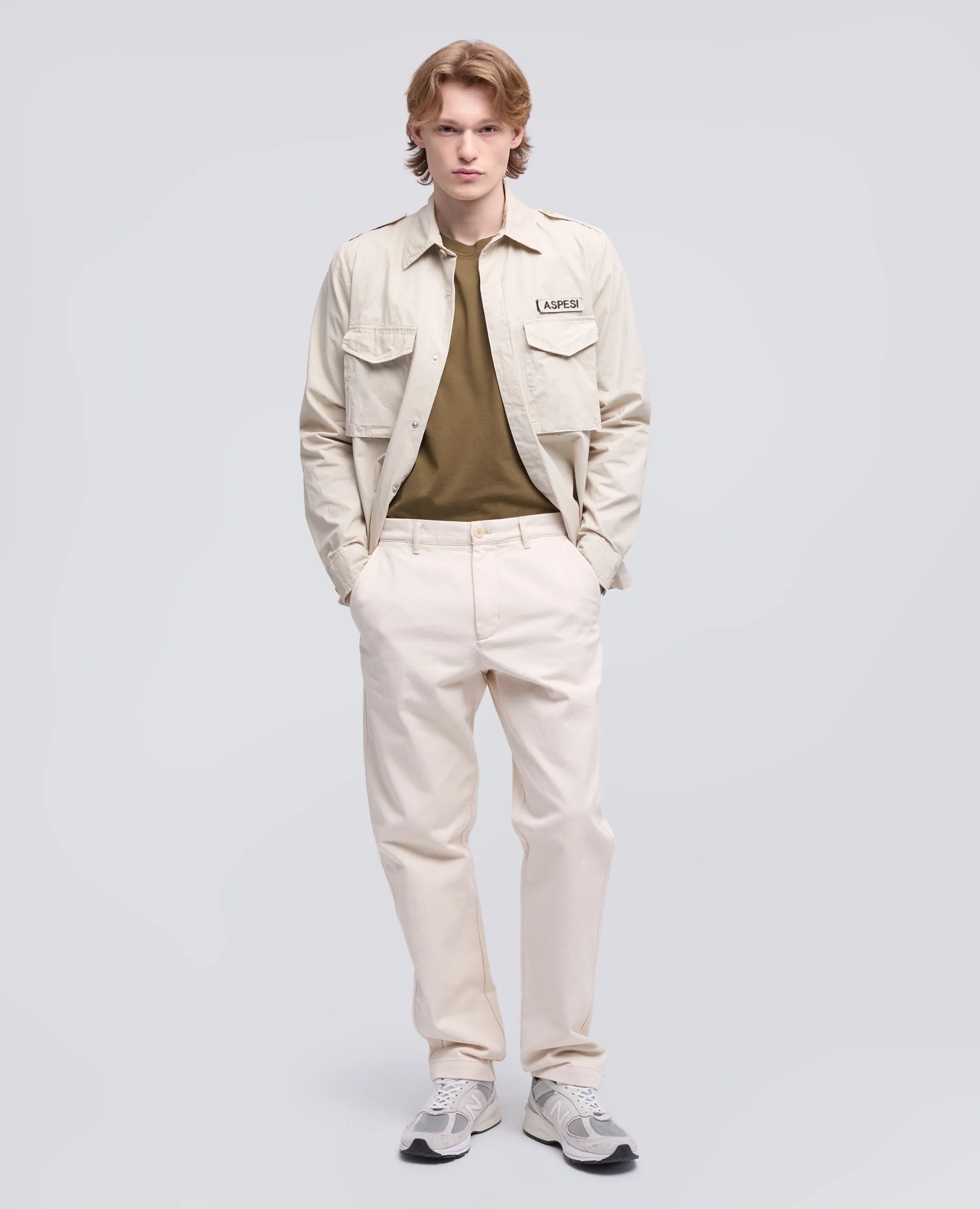 T-SHIRT "NOT THIS YEAR" IN JERSEY DI COTONE - MILITAR+SCRITTA ROSS - Image 2